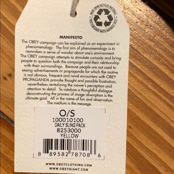 Obey Daily Sling Pack - Picture 4 of 4